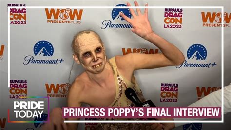 princess poppy quit drag|Princess Poppy Officially Retires With Final Interview。